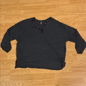 FP Movement by Free People Black Long Sleeve Top